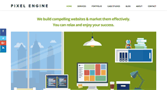Desktop Screenshot of pixelengine.net